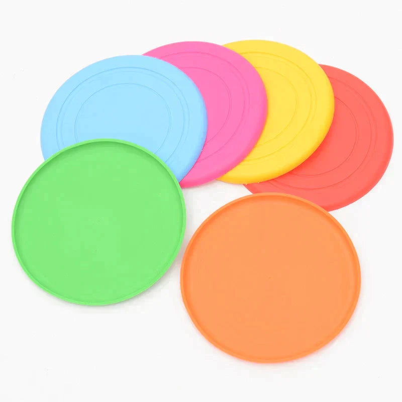 Disco de silicone - brinquedo para pet - Mega Mimos