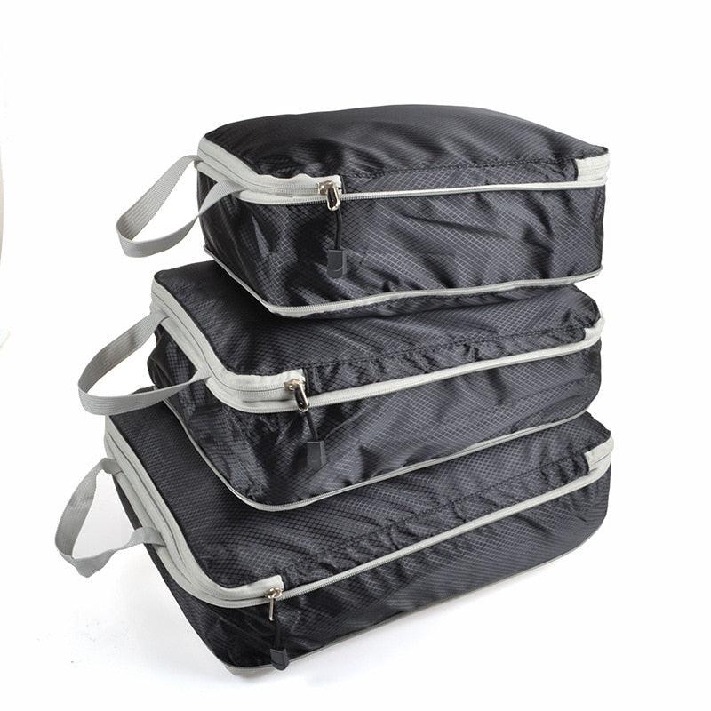 Conjunto de bolsas organizadoras para viagem - Mega Mimos