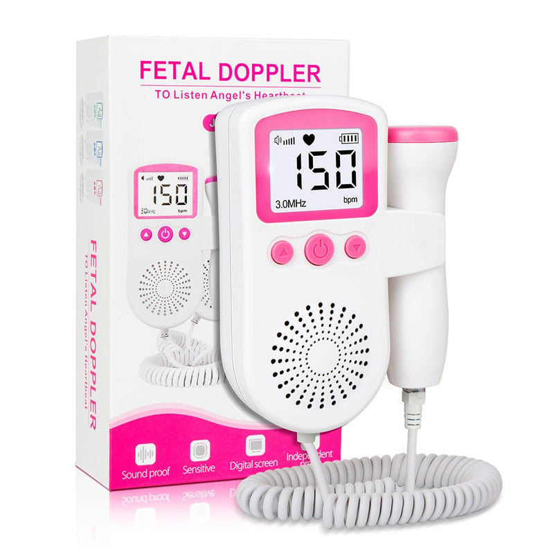 Monitor Fetal - Para ouvir o coraçãozinho do seu bebê - Mega Mimos