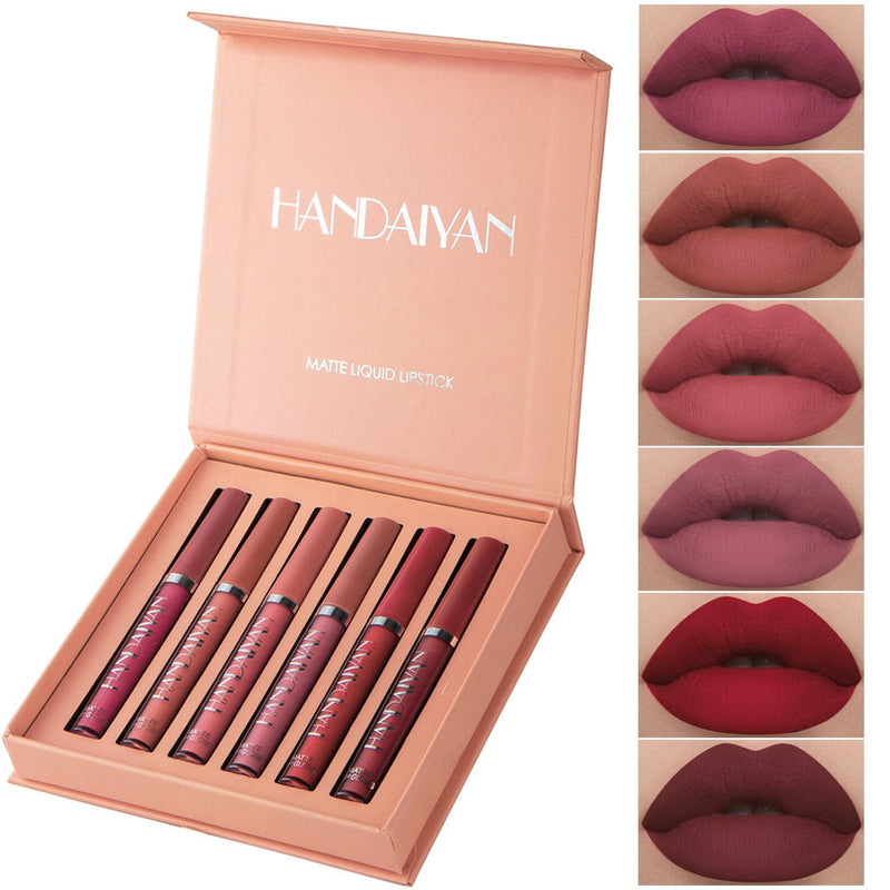 Batom Luxuoso Glamour Matte Handaiyan - Mega Mimos