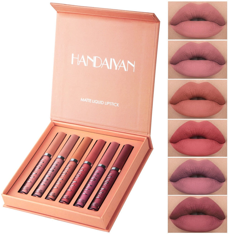 Batom Luxuoso Glamour Matte Handaiyan - Mega Mimos